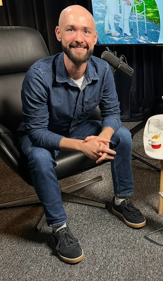 Remigiusz Mnich, Pewny Fizjo, w studiu podcastowym